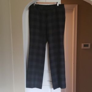 NWOT Black and White Glen Plaid Wide Leg Pants
